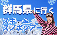 【ピックアップ】群馬県に行くスキーツアー