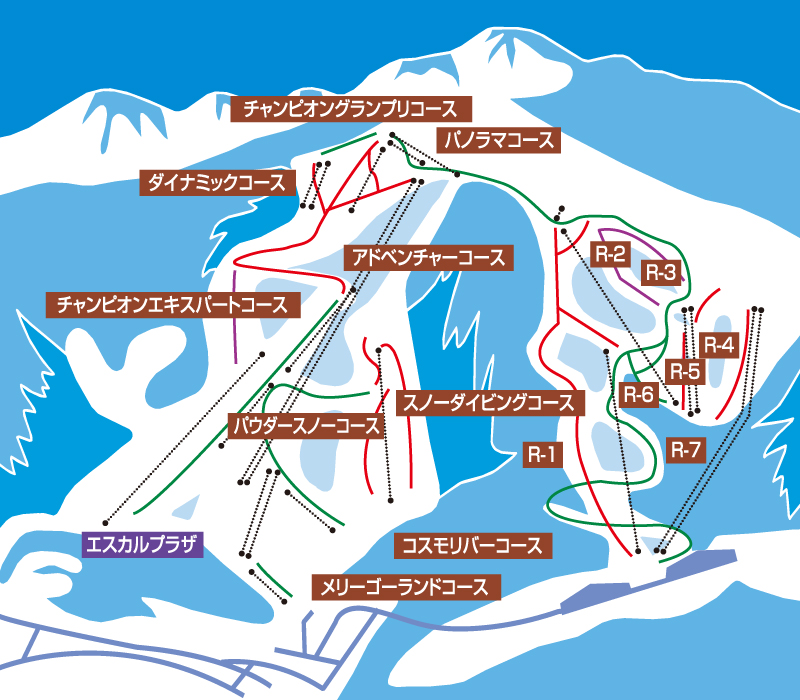 白馬五竜＆Hakuba47マップ