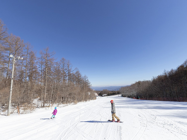 シャトレーゼスキーバレー小海ゲレンデ風景