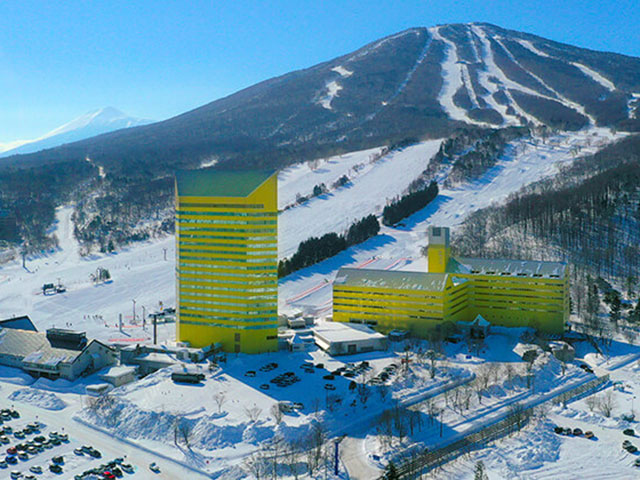 安比高原スキー場の風景