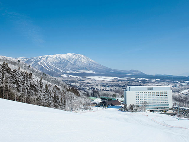 雫石スキー場の風景