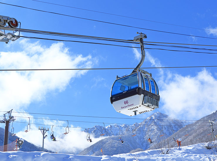 エイブル白馬五竜＆HAKUBA47のゴンドラ