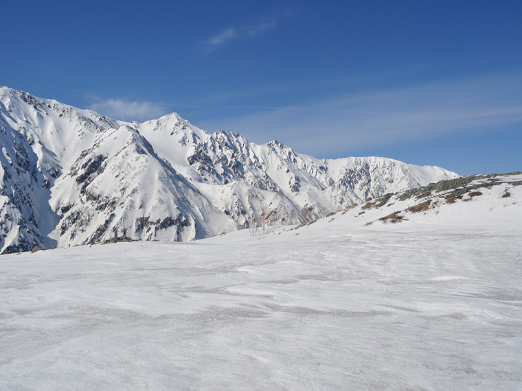 八方池から白馬三山