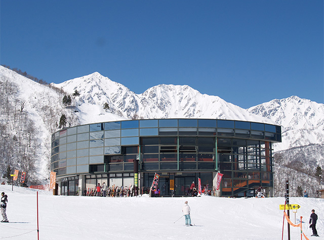 白馬八方尾根スキー場スキーセンター