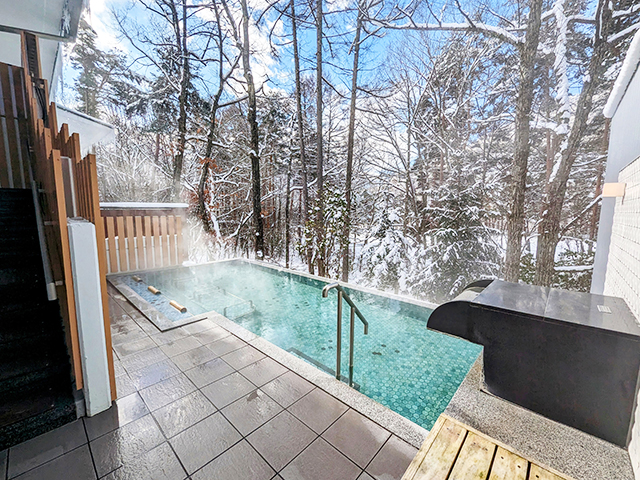 ANA ホリデイ・インリゾート 信濃大町くろよん 露天風呂