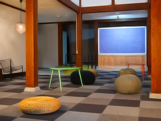 大町温泉郷 ねるだけ 専用ラウンジ