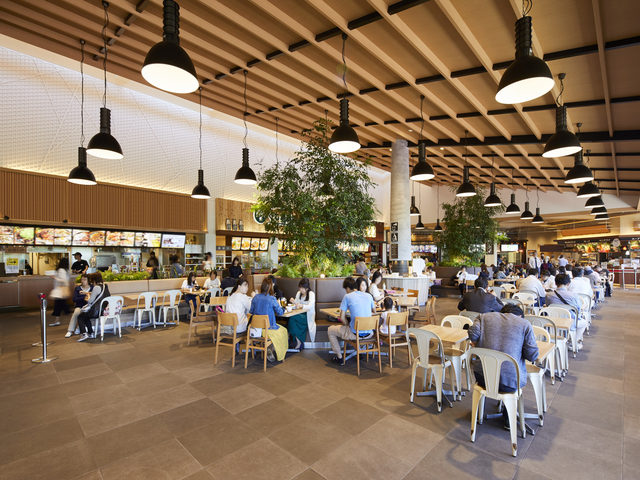 軽井沢プリンスショッピングプラザのフードコート