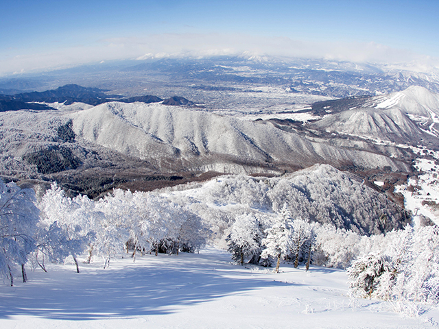 竜王スキーパークの風景