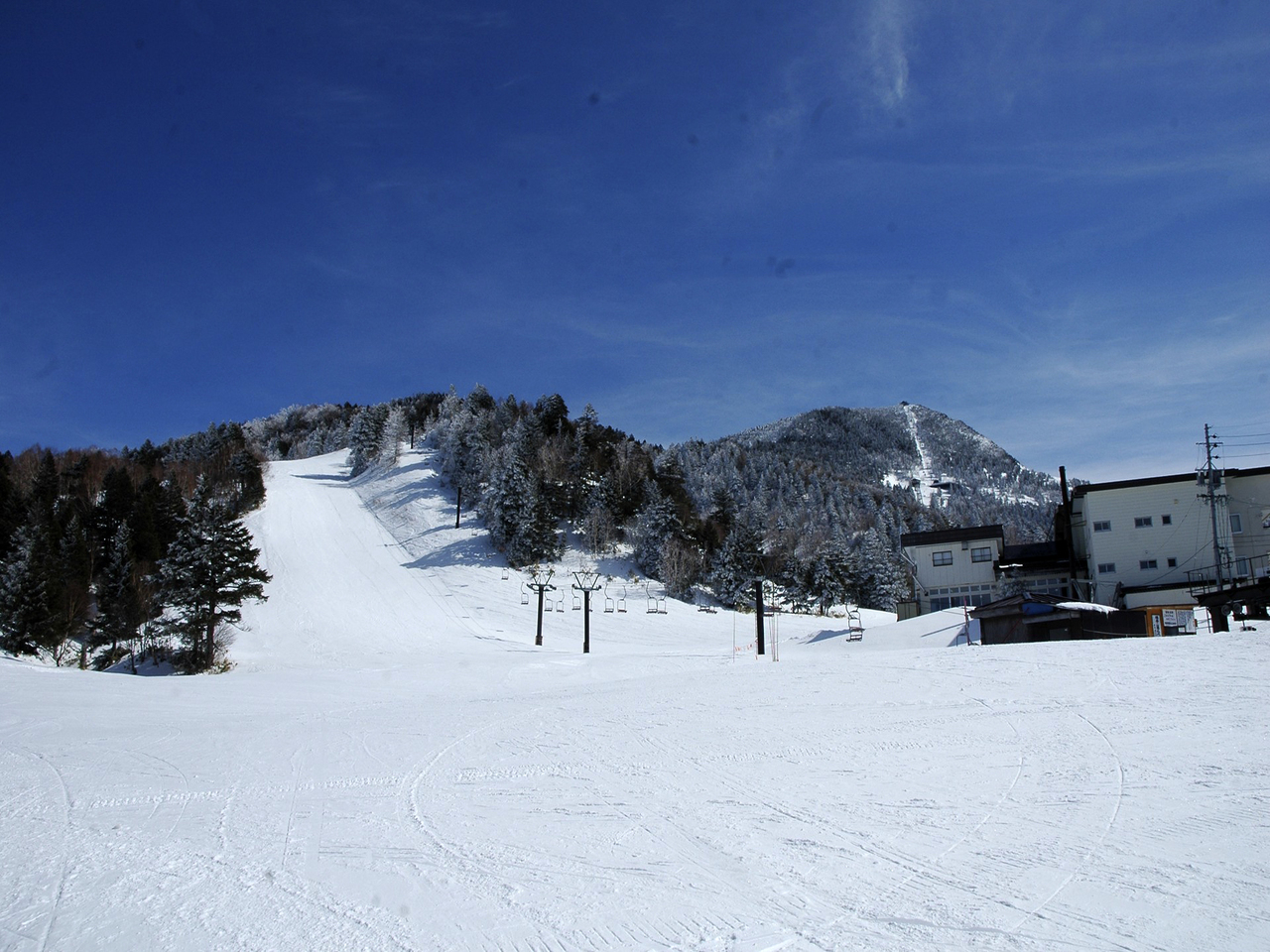志賀高原スキー場（横手山＆渋峠エリア）の朝