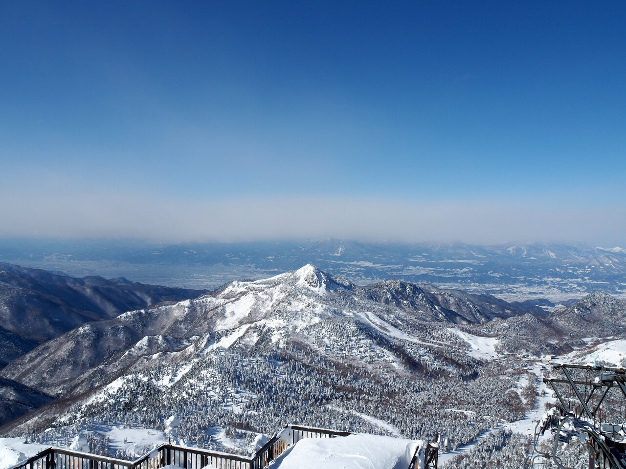 志賀高原スキー場（横手山＆渋峠エリア）の風景