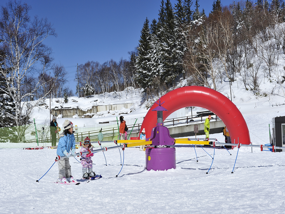 丸池スキー場のキッズパーク