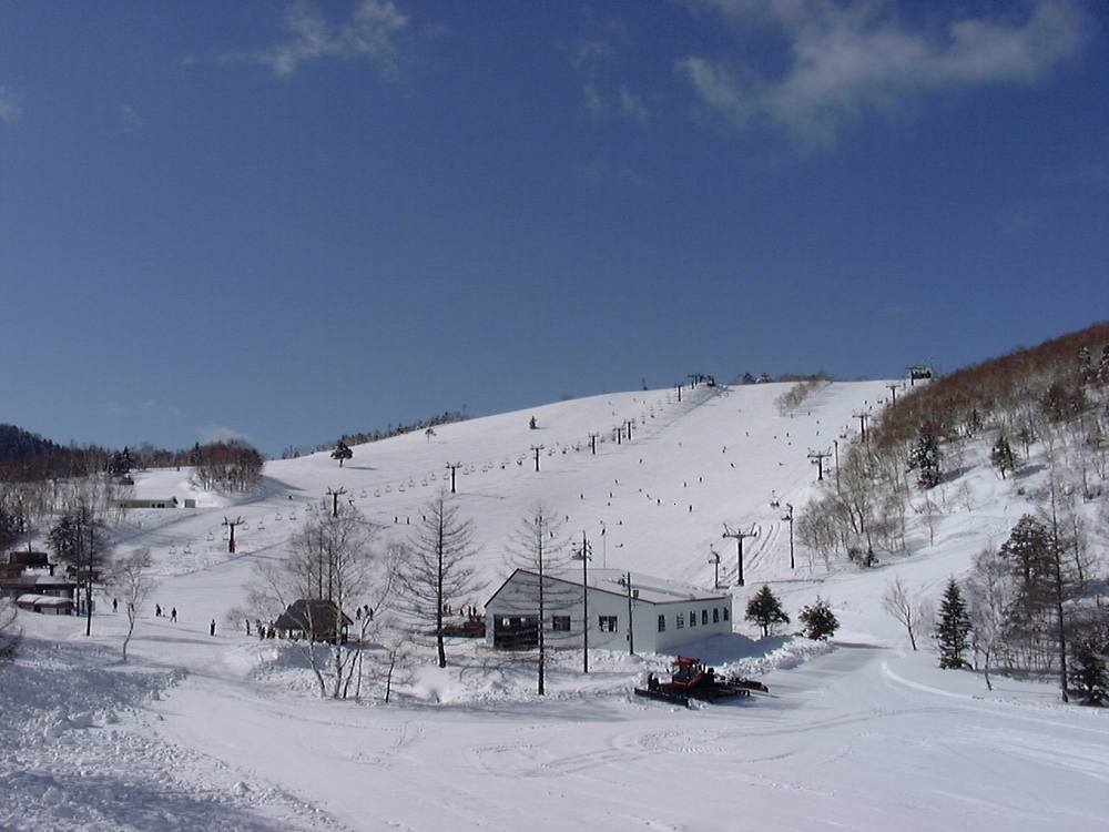 志賀高原（中央エリア）スキー場の風景