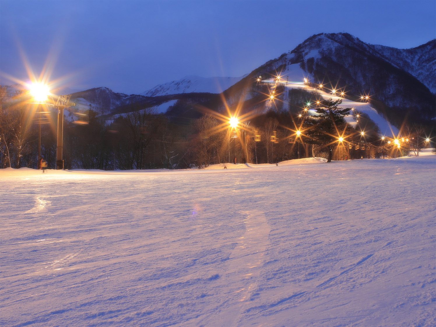 栂池高原スキー場 ナイター
