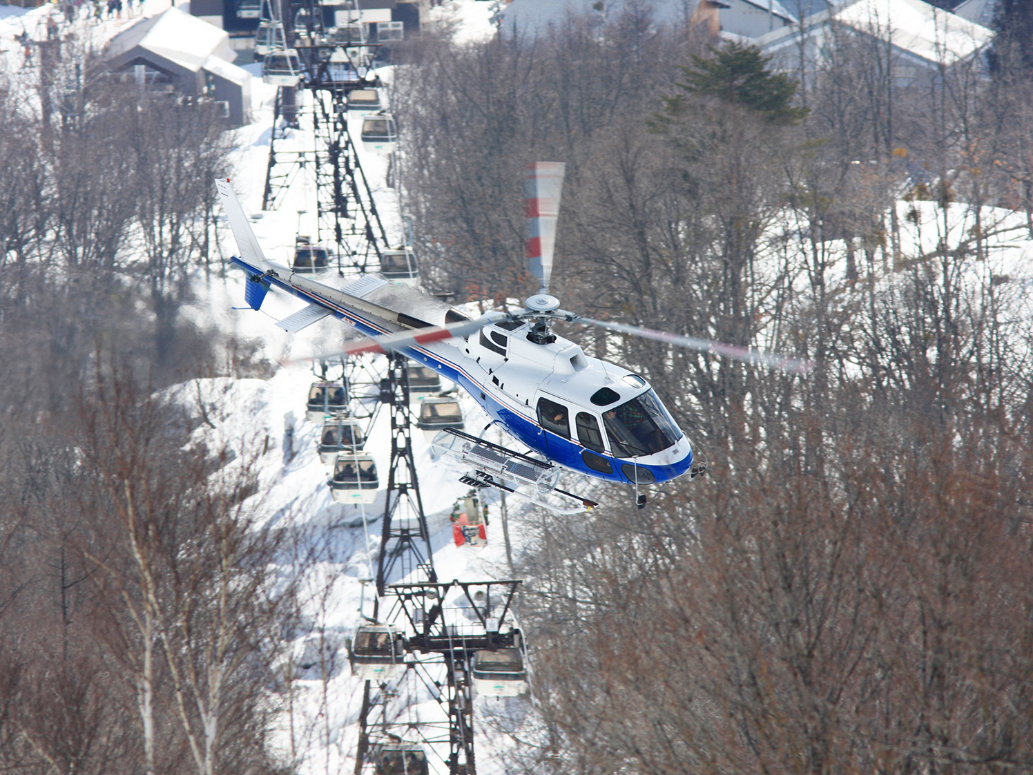 栂池高原 ヘリスキー
