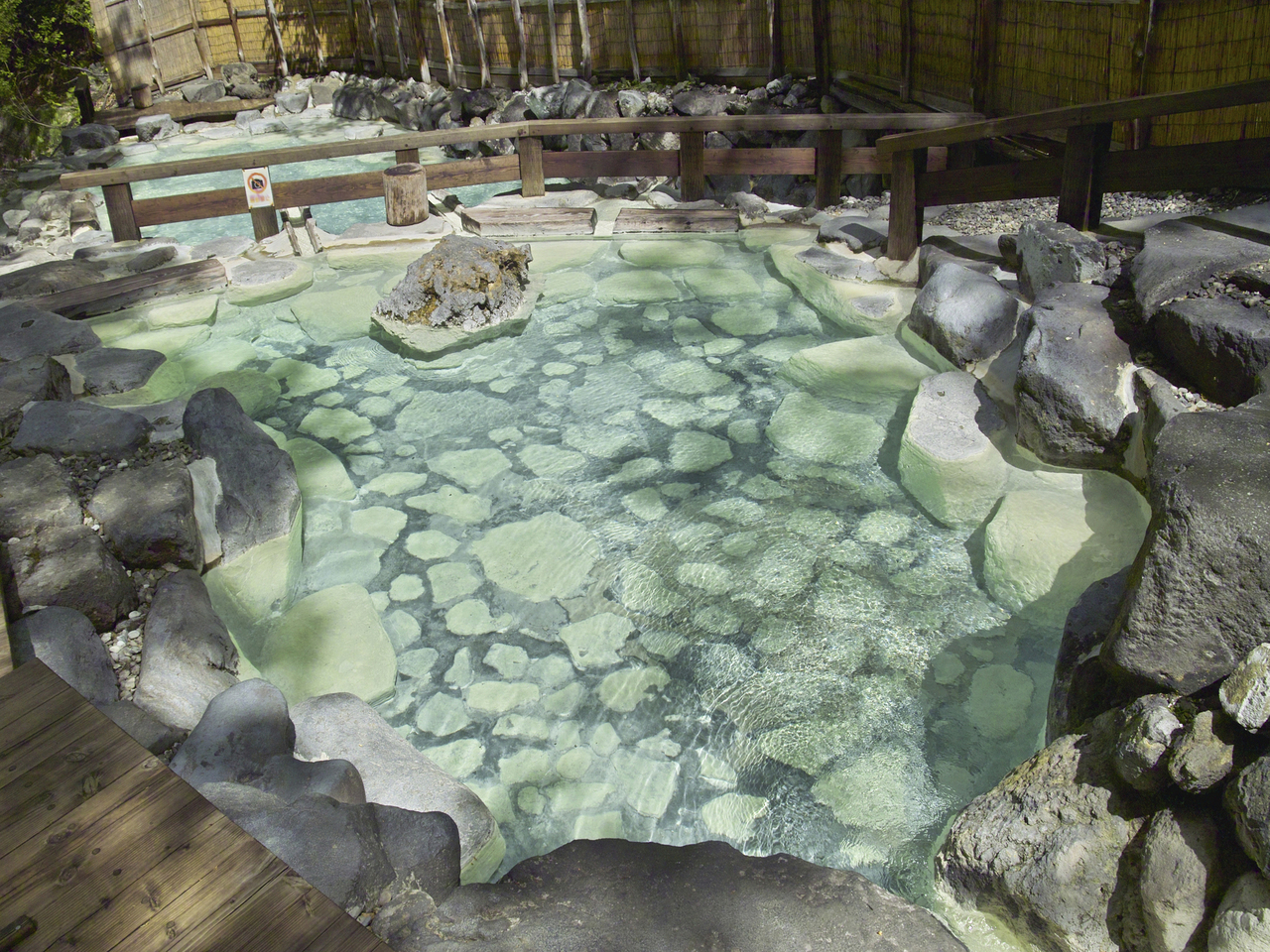 蔵王温泉の大露天風呂