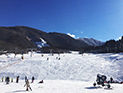 北志賀小丸山スキー場ゲレンデ風景