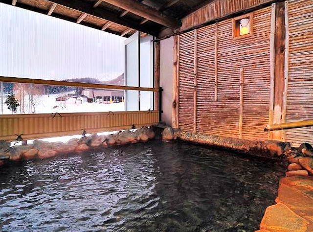 白馬アルプスホテル　露天風呂