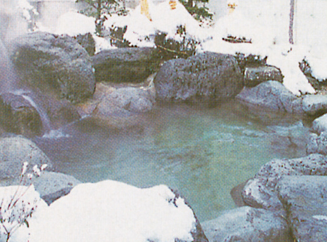 ホテルからまつ荘　露天風呂