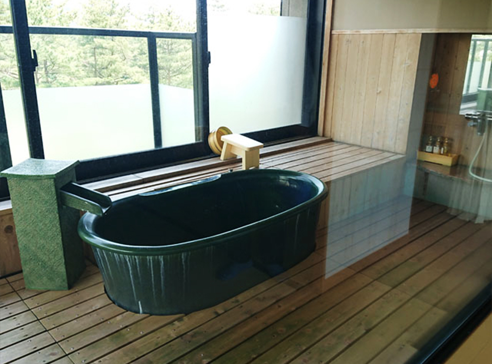 緑翠亭景水　露天付き客室