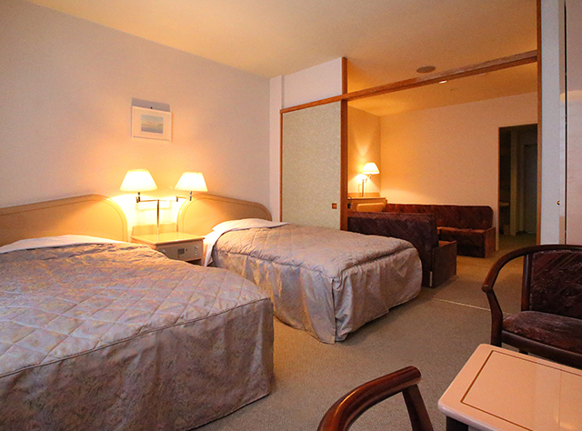 ホテルモンエール斑尾　露天風呂