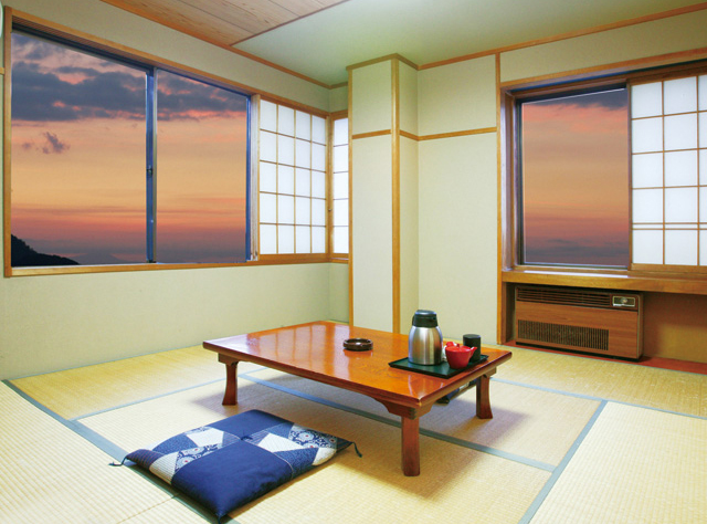 四季の宿 山三荘　露天風呂