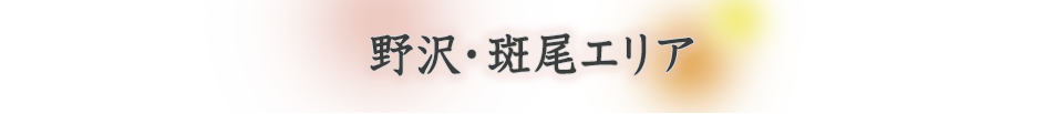 野沢・斑尾エリア