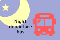 Night departure bus