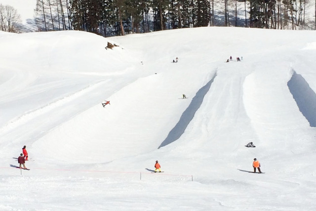 X-JAM高井富士＆よませ温泉ソラテラスからの景色