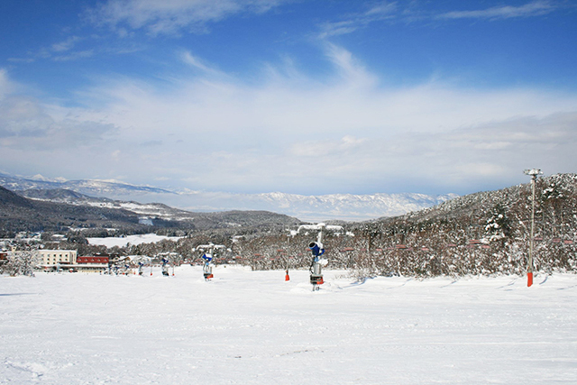 北志賀小丸山スキー場の風景