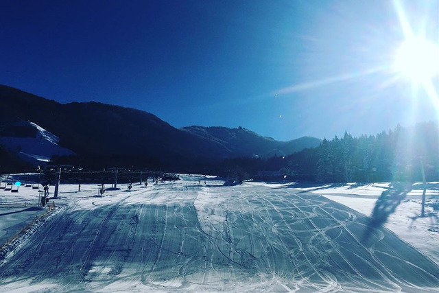 北志賀小丸山スキー場の風景