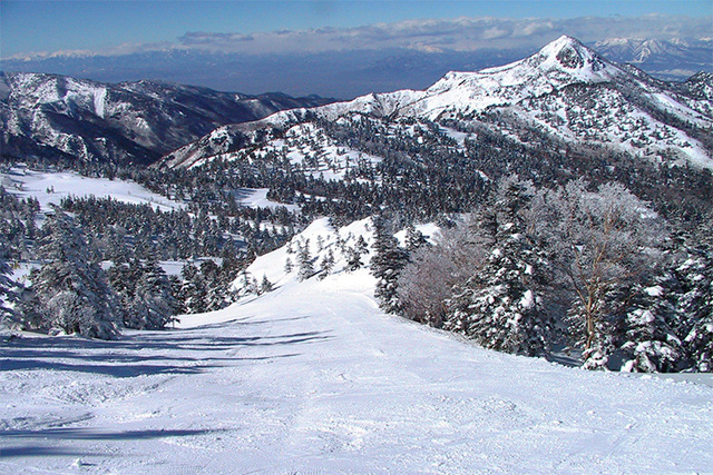 志賀高原スキー場（横手山＆渋峠エリア）の風景