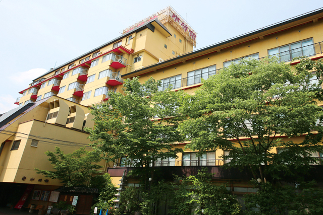 ホテル水明館外観