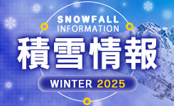 【ピックアップ】2024-2025　積雪情報