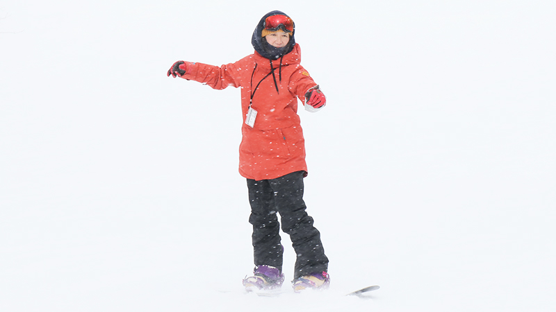 スクールの先生が教えるスノーボードの基本姿勢の3つのポイント