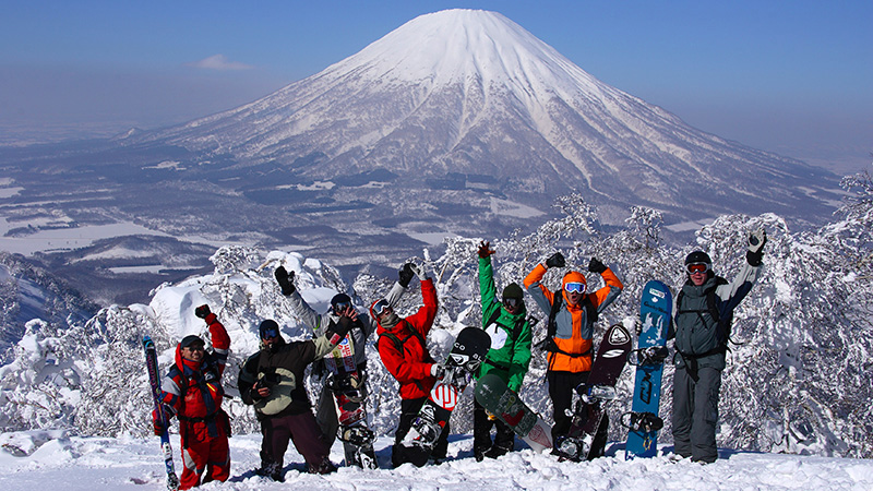 北海道スキー　イメージ　ルスツ