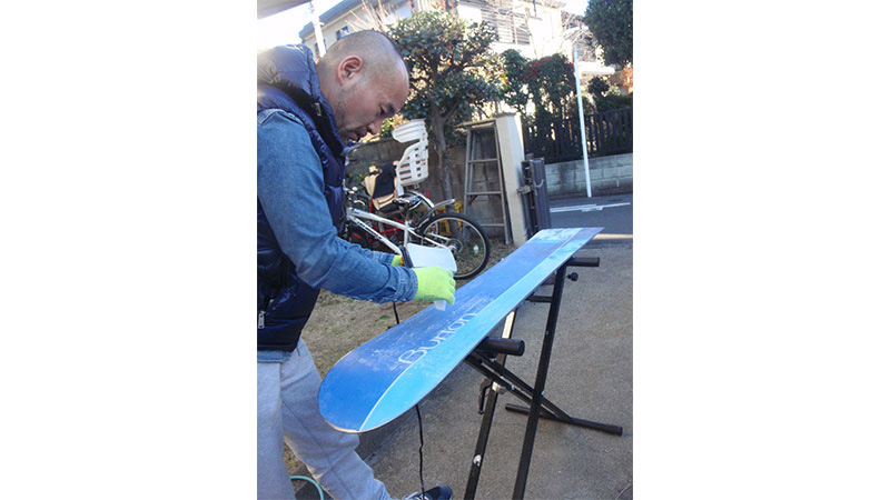 かわいいマイボード・マイスキーは自分で手入れしよう