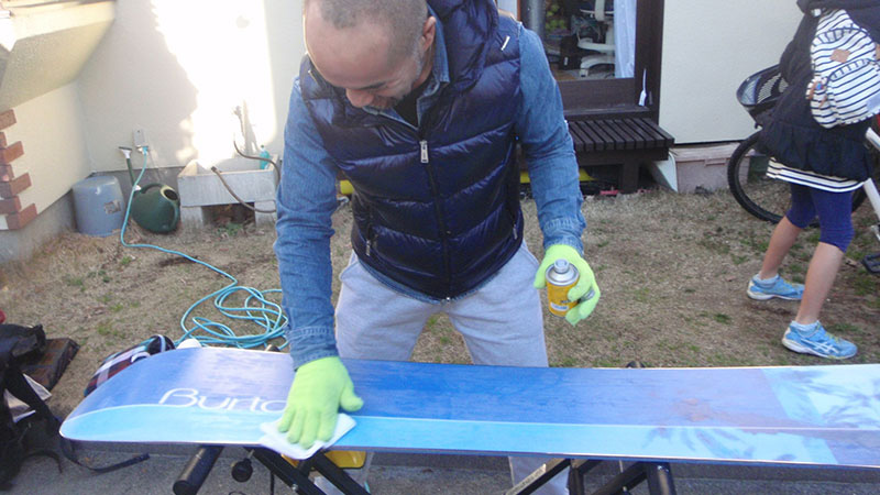 かわいいマイボード・マイスキーは自分で手入れしよう