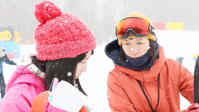 スノーボードスクールで教えてもらうこと　4つのプロセス