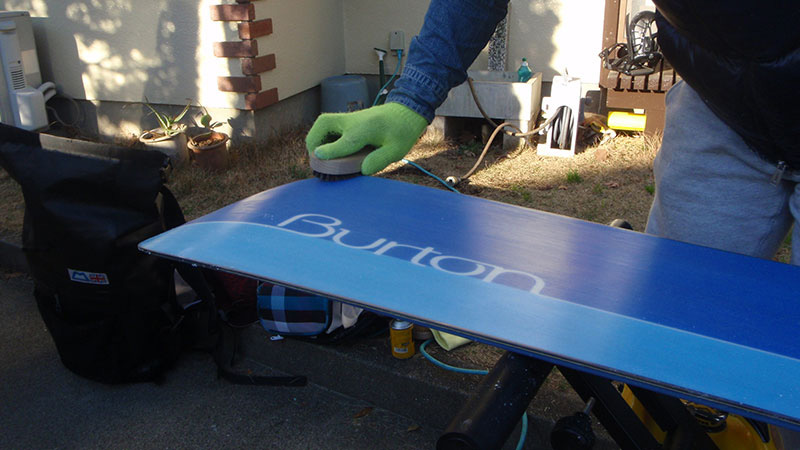 かわいいマイボード・マイスキーは自分で手入れしよう