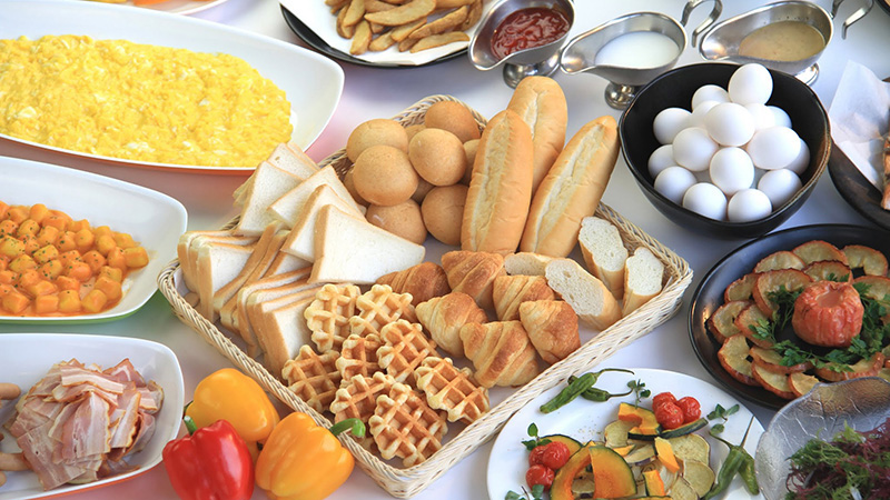 エンゼルグランディア　バイキング朝食