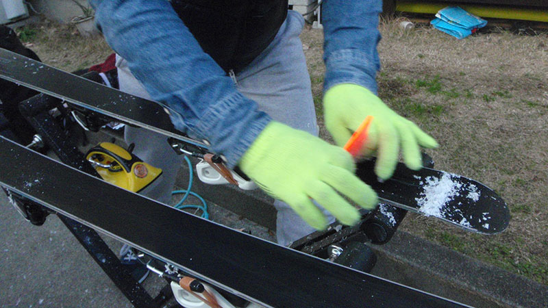 かわいいマイボード・マイスキーは自分で手入れしよう