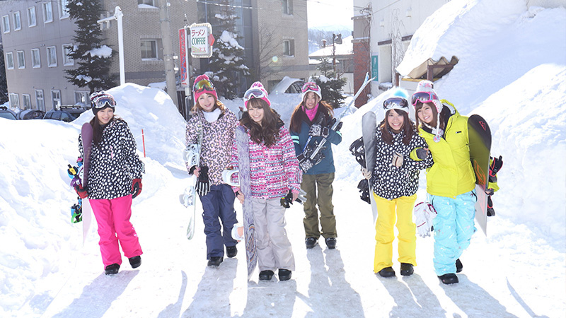 スノボツアーモデルイメージ画像