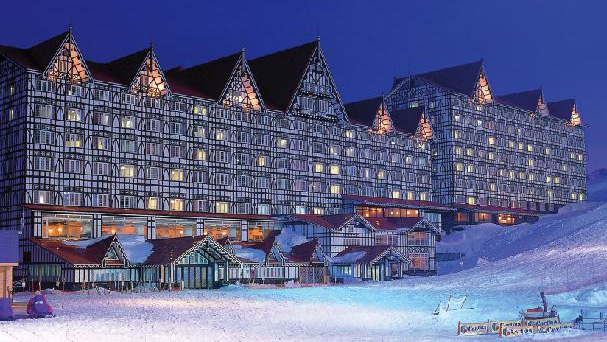 スノボツアーグリーンプラザ白馬　外観