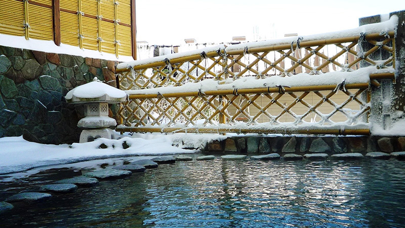 スノボツアーホテルハイツ志賀高原_雪見露天(NEW)