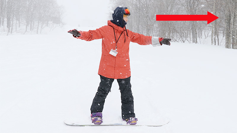 スクールの先生が教えるスノーボードの基本姿勢の3つのポイント