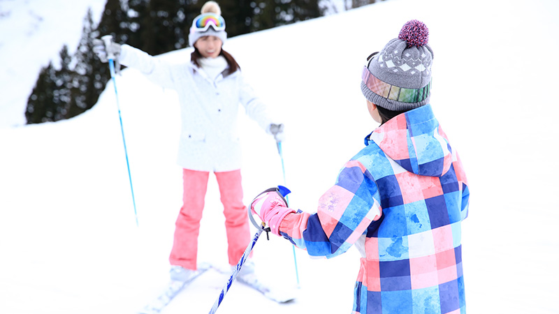 キッズスキーレッスン イメージ