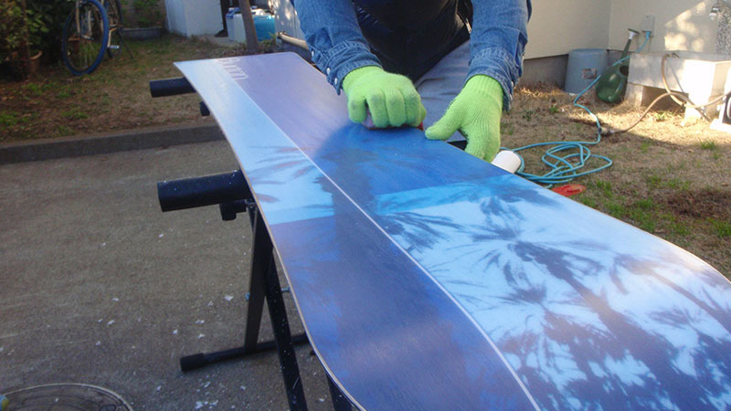 かわいいマイボード・マイスキーは自分で手入れしよう