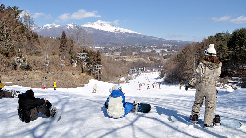 佐久スキーガーデンパラダ マイカー日帰りプラン（リフト券+温泉セット