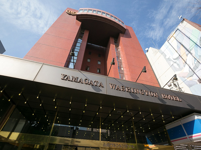 山形市内ホテル 外観